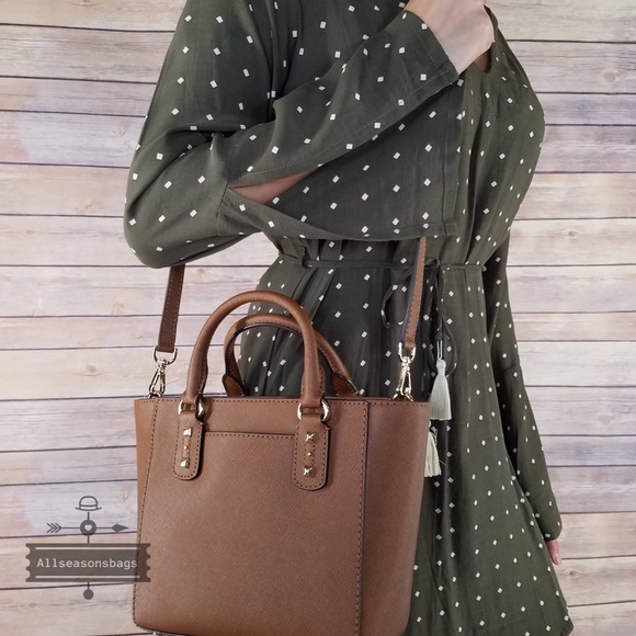 Michael kors small Sandrine stud luggage crossbody - Picture 4 of 8